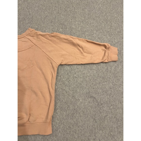 Soft Gallery Chaz Sweatshirt Kids 6Y Sequin Embroidered Flamingo Pullover Peach - Picture 12 of 16